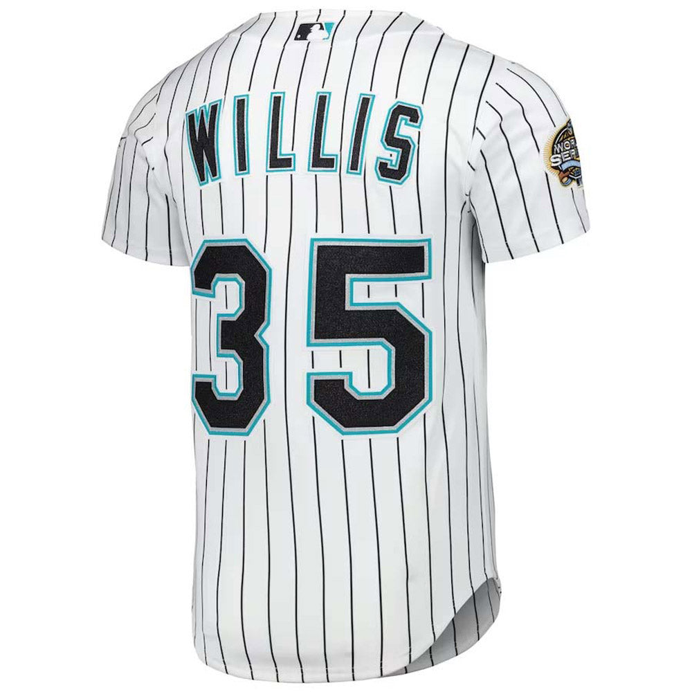 Men's Florida Marlins Dontrelle Willis Cooperstown Collection Jersey - White