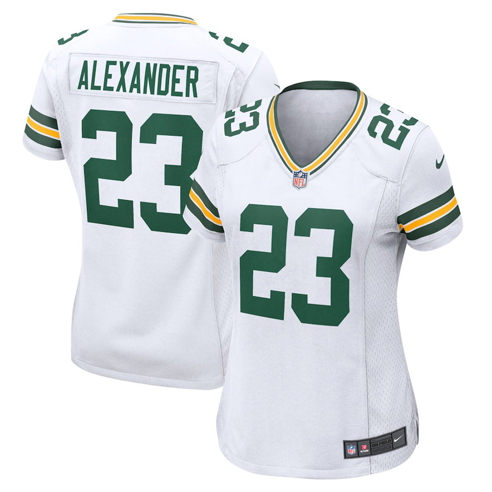 Women's Green Bay Packers Jaire Alexander Game Jersey - White