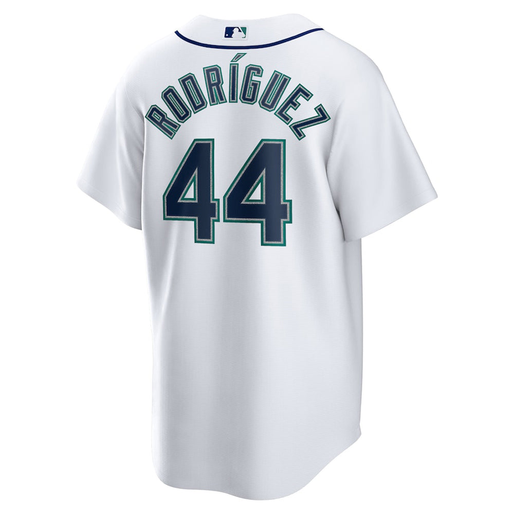 Men's Seattle Mariners Julio Rodriguez Cool Base Replica Home Jersey - White